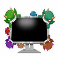 Add your one line caption using the Image tab of the Web Properties dialog